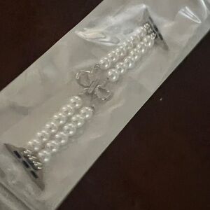 Elegant Silver and Pearl Women's Watch